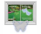 Window Alert Decal Static Cling Hawks  Birds 2 Per Package Protect Birds Usa