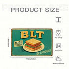Vintage Blt Sandwich Made To Order Delicious Metal Sign Diner Cafe Wall Decor