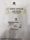 John Deere 670b And 672b Motor Graders Parts Catalog Pc2063 Aug-04 Pre-owned