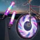 2 Pack Bicycle Waterproof Led Bike Rim Lights For Wheel Tire Valve Spoke 7 Model