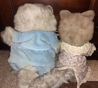 Vintage Eden Beatrix Potter Tom Kitten Gray Cat  Mrs Tabitha Twitchit Plush Toys
