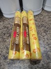 3 Vintage 70s Rubbermaid Shelf Liner Flower Power Yellow Orange Daisies Usa