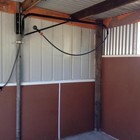 Swinging Arm Horse Wash Attachment - Wall-mounted Spray Boom Preventing Tangling