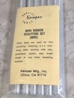 Kemper Tools Mini Ribbon Sculpting Set  mrs  Nos