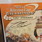 Tony Stewart Signed 2002 Nascar Winston Cup Champion  20 Print 21 X 27 Unframed