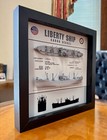 Liberty Ship Shadow Display Box  Ww2  Cargo   9  X 9 