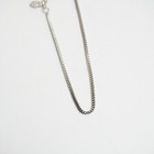 Saad Venetian Chain Bracelet Silver 925 Stainless Steel Narrow Slim Line