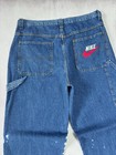 Vintage Nike Jeans Denim Pants Carpenter Baggy Mens 42 Size Usa Very Rare 90s