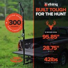 Viking Solutions Vks-vrj201 Rack Jack Ii Hitch Mounted Hoist For Game Animals