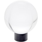Plymor Black Acrylic Sphere Display Holder Stand  1  H X 1 625  W
