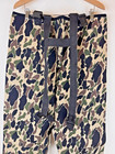 Vintage Upland Camo Fishing Chest Waders Pants Bibs Size Large Neoprene