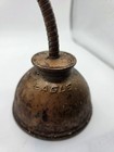 Eagle Brown Metal Oil Can Oiler Gas   Oil Advertising Theme