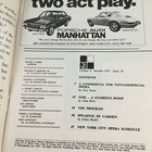 1971 The New York State Theater  Lincoln Center Present New York City Opera
