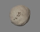 Tibet 12th Century Old Antique Buddhist White Clay Tsa Tsa Buddha Statue  tara 
