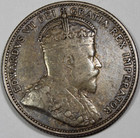 1902-h 25 Cent Canada 800 000 Mintage Very Fine Km 11 Free Shipping