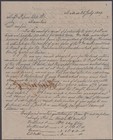 Mauritius 1849 Stampless Folded Letter From Madras India  id 645 d67519 