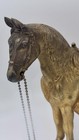 Vintage Brass Horse Figurine Statue Ornate Saddle Gold Tone 11    Decor