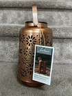 Belavi Solar Metal Lantern Bronze  Battery Included  Hanging  Viral Aldi Nwt