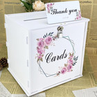 White Wedding Card Box With Lock  Gift Wedding Card Boxes For Reception Money Ho