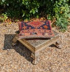 Antique Indian Low Table Brass Copper