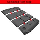 Top Roof Compatible With Polaris Ranger Crew Xp 1000 2017-2024 crew 1000 2020-24