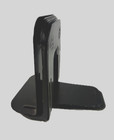 Vintage Black Metal Bookends Minimalist Desk Shelf Book Ends Pair