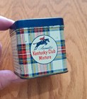 Kentucky Club Aromatic Mixture Tobacco Tin 2 X 2  Vintage Empty Advertising Tin