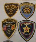    lot Of 12 Vintage New Mexico Sheriff Patches - Debaca  Otero  Santa Fe   More