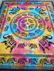 Indian Gypsy Mandala Tapestry Throw Bedspread Queen Decor Hippie Wall Throw 135