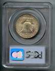 1948 D Franklin Silver Half Dollar Pcgs Ms 64 Fbl