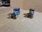 1930s Arcade Cast Iron Sedan And Coupe  Toy Cars