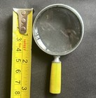 Vtg Mini Green Bakelite Glass And Chrome Mini Magnifying Glass 3 125   