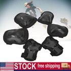 Wrist Knee Pads Elbow Guards Protective Gear Set For Skateboard Skate Bike Kids