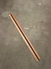 Handmade Hanbo Escrima Short Staff Fight Stick - 1 25  Thick - 36  - Red Oak