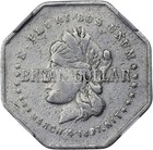 1897 Bryan Money Dollar Sch-736 Zerbe-109 Octagonal No Hole Ngc Xf Details