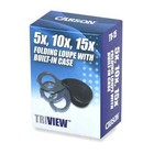 Carson Tri-view Folding Loupe Set 5x 10x 15x Tv-15