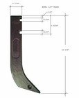 5 - Gannon Scraper Box Shanks W Scarifier Teeth   Clips - H920   8075   K1306