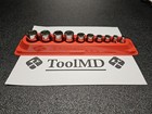Snap-on Tools Usa  New 10pc Mix Drive Torx Plus Countersink Socket Set 210fleply