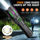 35000000 Lumen Super Bright Led Tactical Flashlight Rechargeable Work Light Lot