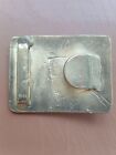 French Imperial Napoleonic Officer Brass Belt Buckle   Reproduction