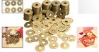 200 Antique Bronze Chinese Coins For Feng Shui  Luck   Wealth I-ching Ornaments