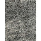 Nwts Mainstay 20    X 34    Soothing Gray Polyester Bath Rug Mat W Latex Backing