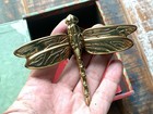 Dragonfly Doorbell Ringer Signed By Michael Healy Brass New Never Used Detailed