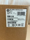 New In Box Hp Usb-c G5 Essential Docking Station W  120w Adapter