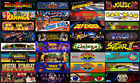 Arcade1up  one Up  Cabinet Marquees signs  select Any Game   17 75  X 5  