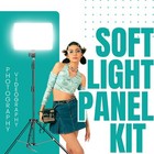 Led Panel Video Light Kit Studio Photography Video Recording For Streaming