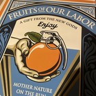Shepard Fairey Obey Giant Fruits Of Our Labor Signed Print Art 2015 Numbered