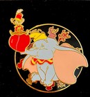Jumbo Disney Shopping Dumbo Timothy Mouse Le 250 Pin Rare Spinner 2009