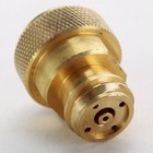 Adapter Converts Co2 Paintball Cylinder Tank To Soda Machine Tank Canister