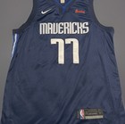 Luka Doncic Rookie Nba Mavericks Signed  Nike Swingman Authentic Jersey Coa New